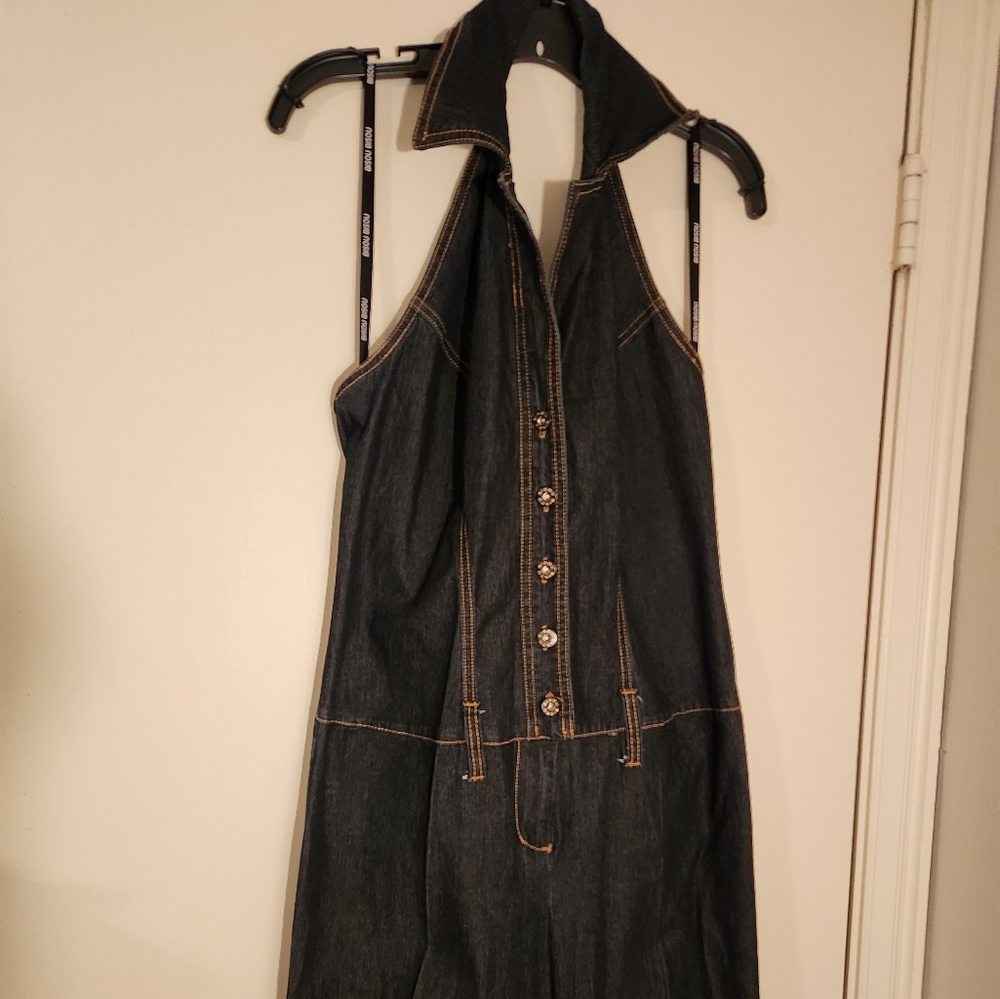 Blue Denim Jumpsuit